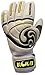 Goalkeeper Gloves - Goalie Gloves to Help You Make the Toughest Saves - Secure and Comfortable Fit With Extra Padding to Reduce the Chance of Injury (White & Black, Size 4 = Youth XS)