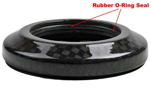 OMNI Racer Worlds LIGHTEST Integrated Headset Conical Carbon Spacer 1-1/8" 15mm
