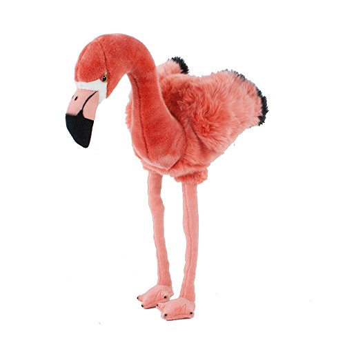 Teddys Rothenburg Kuscheltier Flamingo Flaumi 46 cm stehend pink Plüschflamingo Plüschvogel – Bild 3