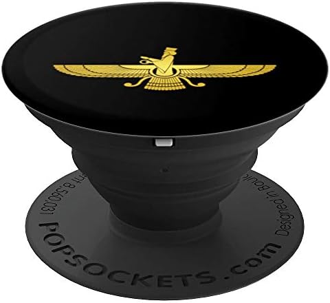Farvahar Faravahar Farohar IranFarsi Persian PopSockets Grip and Stand for Phones and Tablets