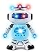 Digital Dancing Warrior Toy Robot Figure w/ Colorful Rotating Lights, Music, Dancing Action, 360 Degree Spins
