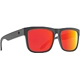 Spy Optic Happy Boost Discord, Square Sunglasses, Color and Contrast Enhancing Lenses