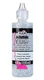 Tulip Dimensional Fabric Paint, 4-Ounce, Glitter Animal Snow Leopard