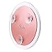 SANTOO 10X Magnifying Mirror with 3 Mounting Suction Cups Use for Precise Makeup - Eyebrows/Tweezing - Blackhead/Blemish Removal - Bathroom/Travel Makeup Mirror - 6 Inch Round (10x Magnified)