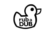 stickout_stickers RUB A DUB VW VOLKSWAGEN JETTA GOLF GTI BEETLE WINDOW STICKER VINYL DECAL #010