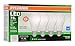 SYLVANIA LED Light Bulb, 75W Equivalent A19, Efficient 12W, 13 Year, Dimmable, 1100 Lumens, Frosted Finish, Bright White - 4 Pack (74427)