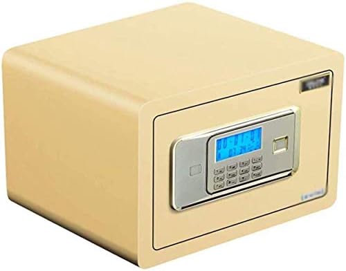 金庫家庭用電子パスワードデポジットボックス高セキュリティスチールボールト 盗難防止耐火性および