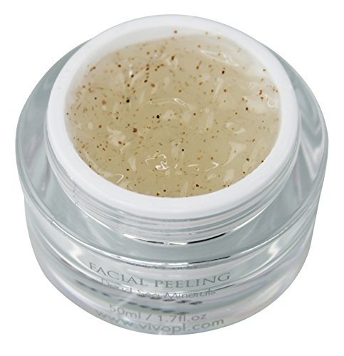 Vivo Per Lei Facial Peeling Gel, Gets Rid of Dead Cells and Dirt Instead of Your Skin, 1.7 Fl. Oz. (Pack of 3)
