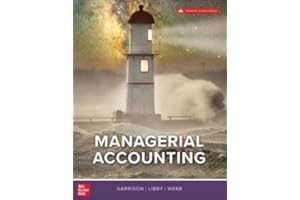 Managerial Accounting With Connect + Print Text Combo 13th Edition