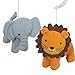 Bedtime Originals Jungle Buddies Mobile, Brown/Yellow