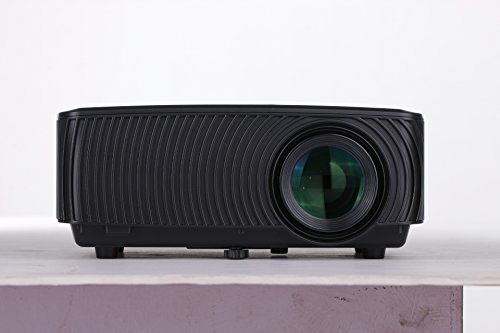 iCODIS RD-816 Video Projector, Supports 1080P, 1200 Lumens LCD, HD resolution, 1500:1 Contrast Ratio, Multimedia Home Theater Digital Projector. - Thumbnail 4