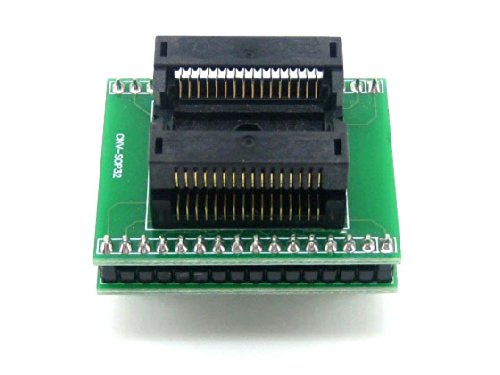 Waveshare SOP32 TO DIP32 (A) SO32 SOIC32 652D032221X Wells IC Programming Adapter Test Burn-in Socket 1.27mm Pitch 7.55mm Width