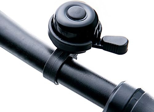 GOYIKI Bike Bell Bicycle Ring Horn Accessories Mini Brass Loud Crisp Clear Sound Safety Warning Fit for Bike Handlebars with Outer Diameter 20-22mm