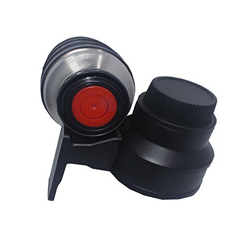Gaodear Camera Lens Mug with Handle Thermos Stainless Steel Insulation Cup Travel Coffee Cup Tea Water Mug Photography Gift - Thumbnail 7