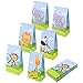 Aresmer Jungle Animal Party Bags Party Favor Bags for Kids Zoo Animal Theme Party, Set of 25