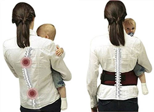 Babi Bambino Best New Style Baby Ergonomic Carrier Sling Soft Hip Seat Hood and Headphone Port Best Black - new longer waist belt - Thumbnail 2