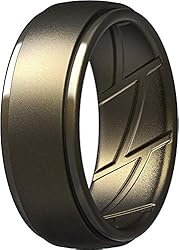 ThunderFit Silicone Ring Men, Breathable with Air
