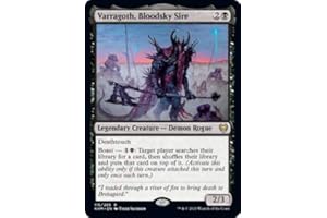 Crystalcommerce Varragoth, Bloodsky Sire - Rare - Kaldheim - Trading Card - Collectible Card - 1 Piece