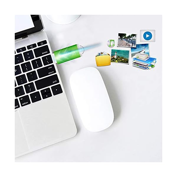 SunData 64GB USB Stick USB 3.0 Speicherstick USB-Flash-Laufwerk USB 3.0 bis zu 80MB/Sek, （Single Pack: Grün） – Bild 4