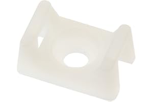 Panduit TM2S6-M Cable Tie Mount.43", 6 Screw, Nylon (Pack of 1000)