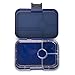 YUMBOX TAPAS Larger Size (Portofino Blue) 4 compartment Leakproof Bento lunch box for Pre-teens, Teens & Adults