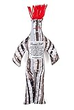 Dammit Doll - Classic Dammit Doll - Artiste Modern - Birch Bark , Red Hair - Stress Relief, Gag Gift