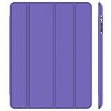 JETech Case for Apple iPad 2 3 4 (Old Model), Smart Cover with Auto Sleep/Wake, Purple