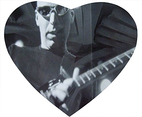 Pure Heart Shaped Mouse Pad - Cool Joe Satriani Pattern - Sportful