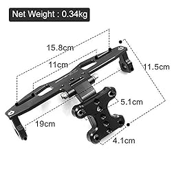Universal Motorcycle Fender Eliminator with Tail