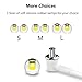 BYZ Headphones, BYZ Wired Earbuds with Mic, Stereo Earphones for Running Workout Gym, Tangle free, White