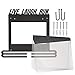 Live. Laugh. Run. Race Bib and Medal Display - Race Medal Holder for Runners and Hanger for Race Bibs, Photos, and Memorabilia - Hold up to 30 Race Medals in Your Holder and Display up to 50 Race Bib