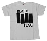 SST Men's Black Flag Bars and Logo T-shirt