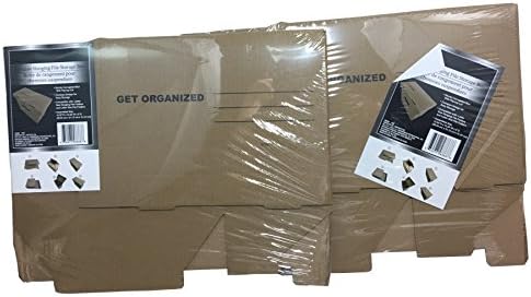 Portable Hanging File Storage Box ~ 2 Pack