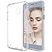 J3 Orbit Case 2018 Clear,HENSUN Galaxy J3 Star/ J3 Achieve/J3 Express Prime 3/J3 Prime 2/J3 Emerge 2018/Amp Prime 3/Eclipse 2/Sol 3/Aura Cases,Girls Boys Men Phone Cover Fit Samsung J3 V 3rd Gen Clear