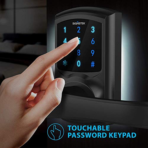 Signstek Digital Electronic Touchscreen Keypad Security Entry Door Lock