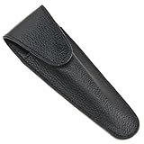 Genuine Leather Razor Protective/Travel Case for Fusion, Mach 3 & Long Handle Double Edge Safety Razors