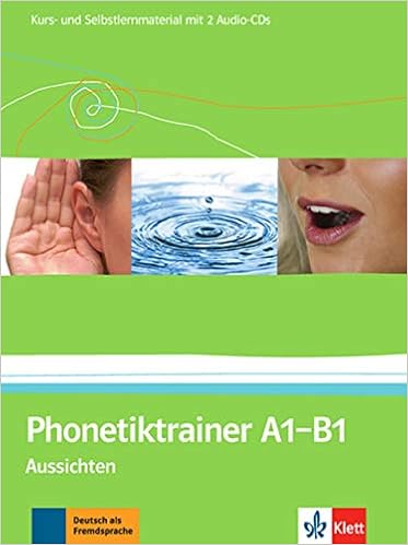 Phonetiktrainer A1 B1 Aussichten Kurs Und Selbstlernmaterial Mit 2 Audio Cds Aussichten Deutsch Als Fremdsprache Fur Erwachsene Amazon De Kerstin Reinke Bucher