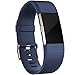 For Fitbit Charge 2 hr, Blue Band, Small