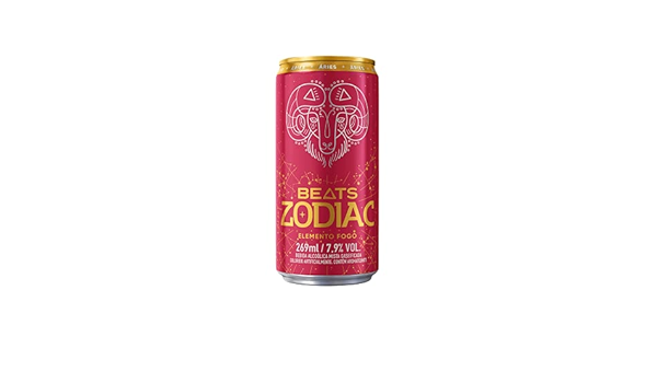 Skol Beats Zodiac FOGO, Pack com 8 Latas de 269ml Beats 269 Ml |  Amazon.com.br