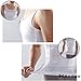 Andux Men's Shaper Slimming Shirt Elastic Sculpting Vest White SSY-2 (L)