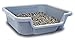 PuppyGoHere Small Gray Litter Box, Durable & Pet Safe, Open Top Entry, Comfortable for Dogs up to 6 lbs