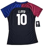 Carli Lloyd #10 USA Women's National 2016-2017 Away Jersey