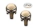 Tactical Freedom - Magwell Metal Decal/Sticker - Punisher Skull (FDE)