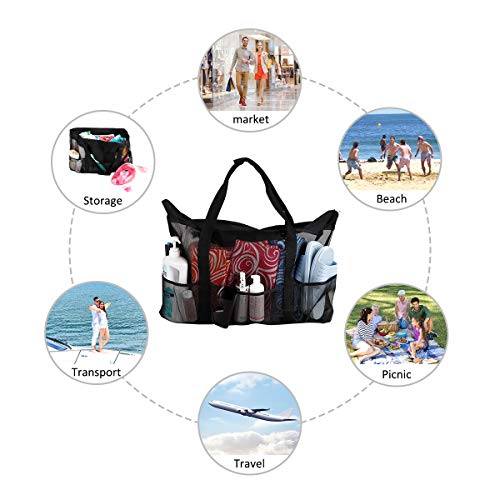 6 Fundia+Pockets+Zipper+Oversized+Duffel