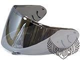 SILVER Shoei CW-1 Helmet Aftermarket Replacement Shield Visor X-12 RF-1100 Qwest XR-1100 X-SPIRIT2 Helmets