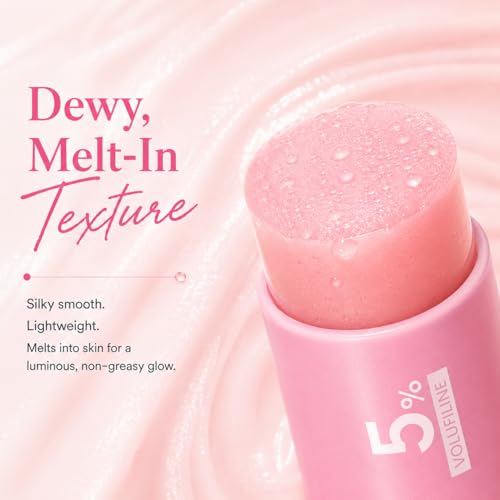 PDRN Pink Collagen Volume Multi Balm Stick, 2PC Beauty Volufiline Stick with NAD+ & Peptide, Korean Skin Care Under Eye Balm for Face, Neck, Lip & Smile Lines, Face Moisturizer Collagen Plumping Balm