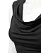 DRESSIS Women's Sleeveless Cowl Neck Slim Midi Sheath Dress S to 3XL (12 Colors)