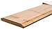 Unique Bamboo Baguette Bread Flipping Board - Hardwood Dough Transfer Peel with Leather Handle for Professional & Home Baker By O'Delice Bakery