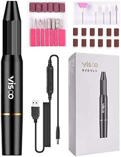 2020年最新モデル ネイルケア YISOO ネイルマシン プロ用電動ネイルマシン 11in1多機能ネイルドリル 高速20000rpm回転 低振動 低騒音 ネイルケアセット 爪切り 爪磨き 角質除去 ネイルマシーン 業務 家庭 サロンに適用
