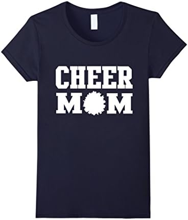 Women's Proud To Be A Mom Of Cheerleader T-Shirt XL Navy